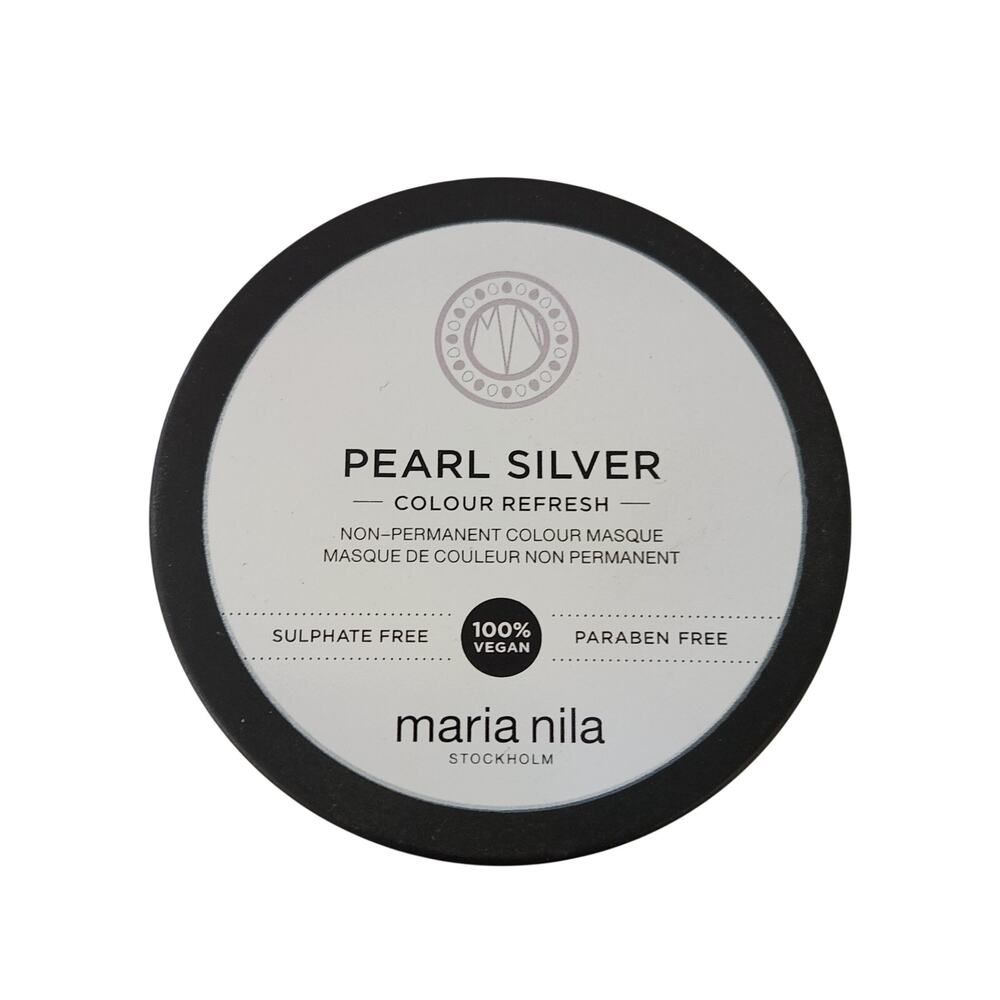 Maria Nila Colour Refresh Pearl Silver 0.20 100 ml  | Vegan & Sulfate-Free - New